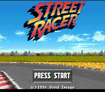 Street Racer (Japan) screen shot title